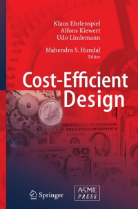 صورة الغلاف: Cost-Efficient Design 9783540346470
