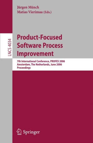 صورة الغلاف: Product-Focused Software Process Improvement 1st edition 9783540346821