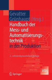 Titelbild: Handbuch der Mess- und Automatisierungstechnik in der Produktion 2nd edition 9783540212072