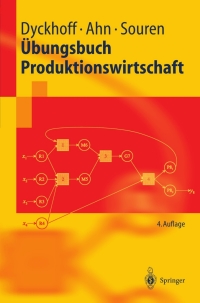 صورة الغلاف: Übungsbuch Produktionswirtschaft 4th edition 9783540207054