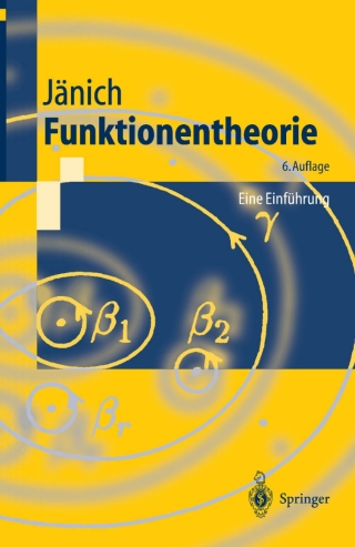 Imagen de portada: Funktionentheorie 6th edition 9783540203926