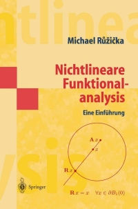 Cover image: Nichtlineare Funktionalanalysis 9783540200666