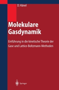 Imagen de portada: Molekulare Gasdynamik 9783540442479