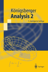 Omslagafbeelding: Analysis 2 5th edition 9783540203896