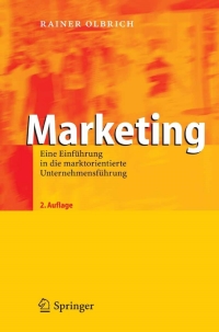 Cover image: Marketing 2nd edition 9783540235774