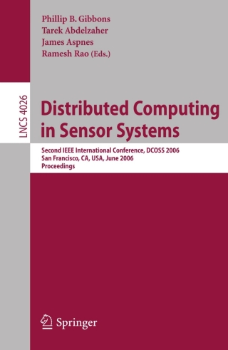 Cover image: Distributed Computing in Sensor Systems 1st edition 9783540352273