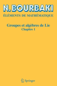 Cover image: Groupes et algèbres de Lie 9783540353355