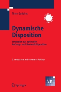 Cover image: Dynamische Disposition 2nd edition 9783540322368