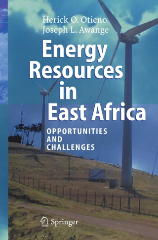 Cover image: Energy Resources in East Africa 9783540356660