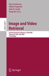 Cover image: Image and Video Retrieval 1st edition 9783540360186