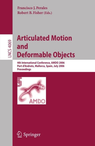 Cover image: Articulated Motion and Deformable Objects 1st edition 9783540360315