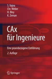 Titelbild: CAx für Ingenieure 2nd edition 9783540360384