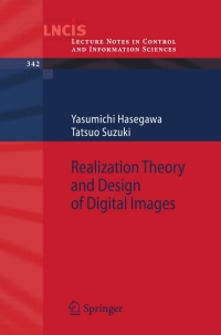 Cover image: Realization Theory and Design of Digital Images 9783540361152