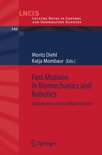 Cover image: Fast Motions in Biomechanics and Robotics 1st edition 9783540361183