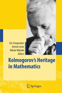 Cover image: Kolmogorov's Heritage in Mathematics 1st edition 9783540363491