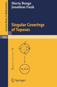 Cover image: Singular Coverings of Toposes 9783540363590
