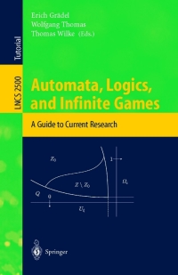 Imagen de portada: Automata, Logics, and Infinite Games 1st edition 9783540003885