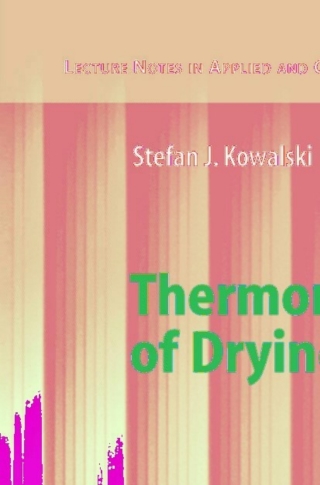 Cover image: Thermomechanics of Drying Processes 9783540004127