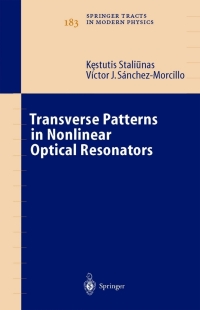 表紙画像: Transverse Patterns in Nonlinear Optical Resonators 9783540004349