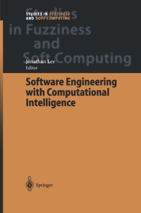 Cover image: Software Engineering with Computational Intelligence 1st edition 9783540004721