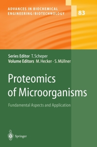 Cover image: Proteomics of Microorganisms 1st edition 9783540005469