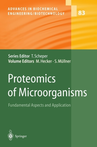 Cover image: Proteomics of Microorganisms 1st edition 9783540005469
