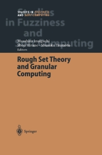 Cover image: Rough Set Theory and Granular Computing 1st edition 9783540005742