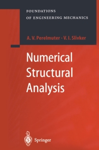 Titelbild: Numerical Structural Analysis 9783540006282