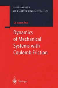 Cover image: Dynamics of Mechanical Systems with Coulomb Friction 9783642056246