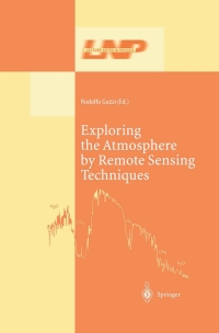 Imagen de portada: Exploring the Atmosphere by Remote Sensing Techniques 1st edition 9783540007098