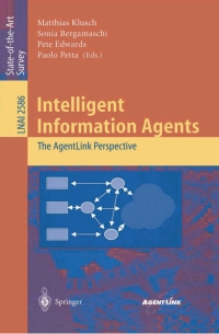 Imagen de portada: Intelligent Information Agents 1st edition 9783540007593