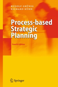 Imagen de portada: Process-based Strategic Planning 4th edition 9783540327547