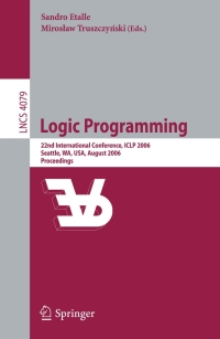 Cover image: Logic Programming 1st edition 9783540366355