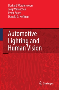 Imagen de portada: Automotive Lighting and Human Vision 9783540366966