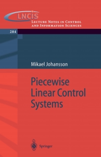 Imagen de portada: Piecewise Linear Control Systems 9783540441243