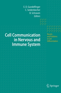 Cover image: Cell Communication in Nervous and Immune System 1st edition 9783540368281