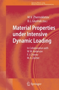 Cover image: Material Properties under Intensive Dynamic Loading 1st edition 9783540368441