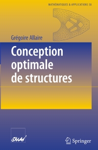 Cover image: Conception optimale de structures 9783540367109