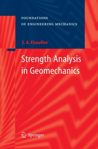 表紙画像: Strength Analysis in Geomechanics 9783540370529