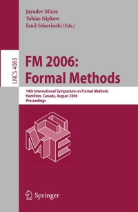 表紙画像: FM 2006: Formal Methods 1st edition 9783540372158