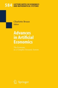 Cover image: Advances in Artificial Economics 1st edition 9783540372479