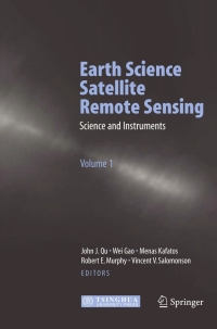 Imagen de portada: Earth Science Satellite Remote Sensing 1st edition 9783540356066