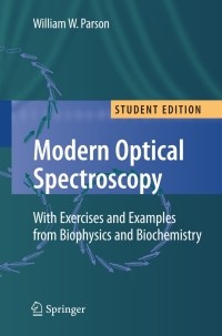 Cover image: Modern Optical Spectroscopy 9783540375357