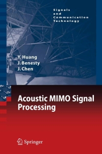 Omslagafbeelding: Acoustic MIMO Signal Processing 9783540376309