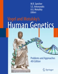 表紙画像: Vogel and Motulsky's Human Genetics 4th edition 9783540376538