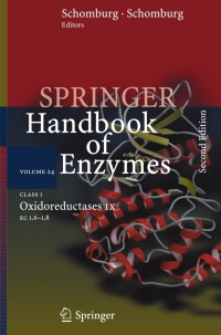 Cover image: Class 1 Oxidoreductases IX 2nd edition 9783540238553