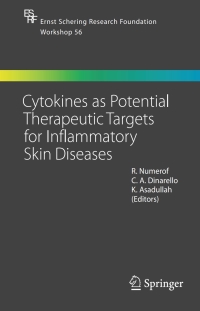 Cover image: Cytokines as Potential Therapeutic Targets for Inflammatory Skin Diseases 1st edition 9783540254270