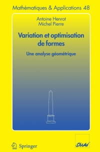 Cover image: Variation et optimisation de formes 9783540262114