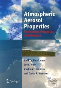 Imagen de portada: Atmospheric Aerosol Properties 9783642065774