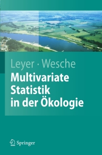 Cover image: Multivariate Statistik in der Ökologie 9783540377054